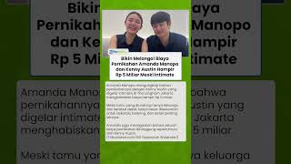 Bikin Melongo! Biaya Pernikahan Amanda Manopo dan Kenny Austin Hampir Rp 5 Miliar Meski Intimate
