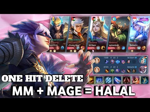 ONE HIT DELETE BUILD 😱 LOCK MM DAN MAGE BIKIN TRAUMA | natalia gameplay 2024 - MLBB