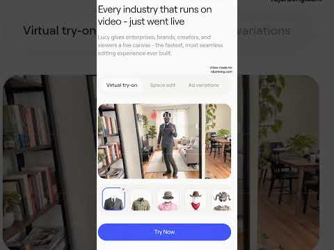 Real-Time Virtual Try-On With DecartAI by RDjarbeng on YouTube