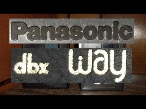 Panasonic RQ-J20X, dbx "WAY"- walkman with dbx NR / Transferring Cassette to Digital