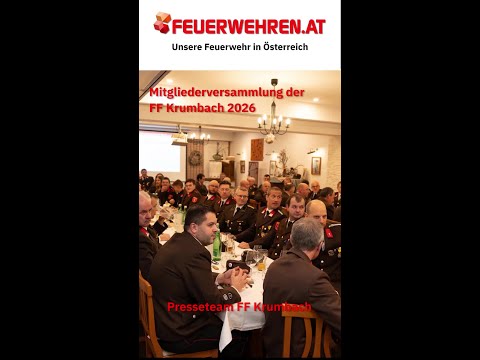 Mitgliederversammlung der FF Krumbach 2026