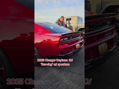 Thumbnail for 2025 Dodge Charger Daytona EV Revving With Speakers😱😲#dodge #2025 #brandnew #reels #electric by Dodge