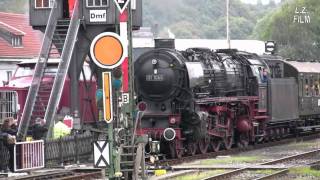 preview picture of video 'Route der Industriekultur 5: Bahnbetriebswerk, Bochum-Dahlhausen (Eisenbahnmuseum)'