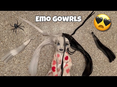 Washing 5 Shadow High dolls! (Rainbow high spin off)| Zombiexcorn