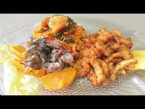 Aprende a Preparar el Trio Marino / Comida Peruana