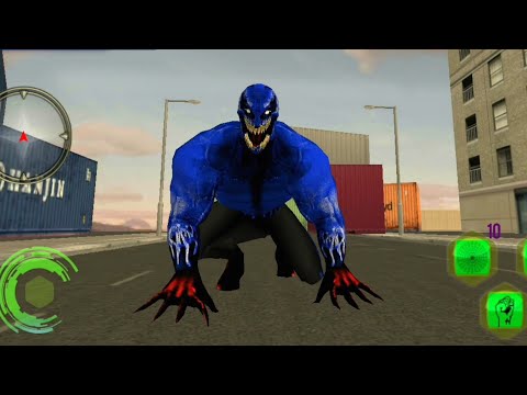 Flying Spider Web Superhero Vs Venom | Amazing Frog Rope Spider Power Hero - Android GamePlay