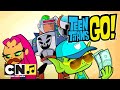 Karaoke ♫ Teen Titans Go! ♫ De coole school ♫ Cartoon Network