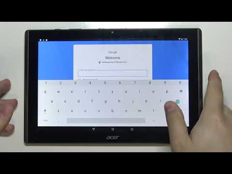 How to Add/Remove Google Account in ACER B3-A40 Iconia One 10 – Create/Erase Google Account
