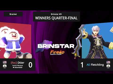 Dtier (Ice Climbers) vs Fletchling (Robin) - Brinstar #9 Winners Quarter Finals