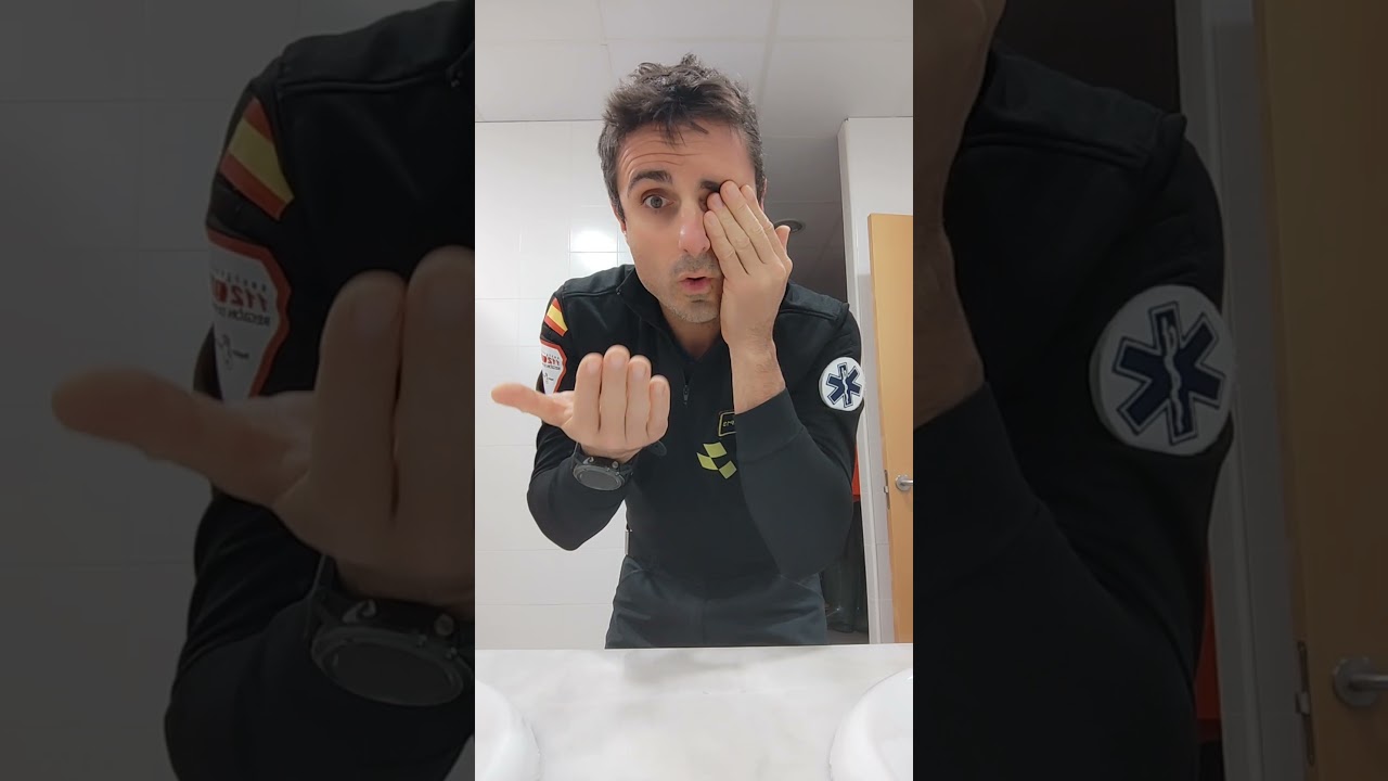 Hay algo en mi OJO👁️.#shorts #primerosauxilios #tutorial