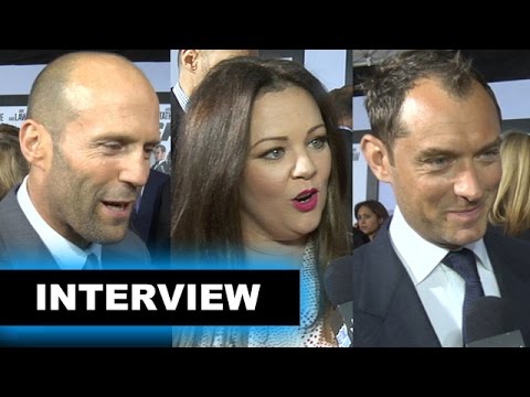 Spy 2015 Interview - Melissa McCarthy, Jason Statham, Jude Law - Beyond The Trailer