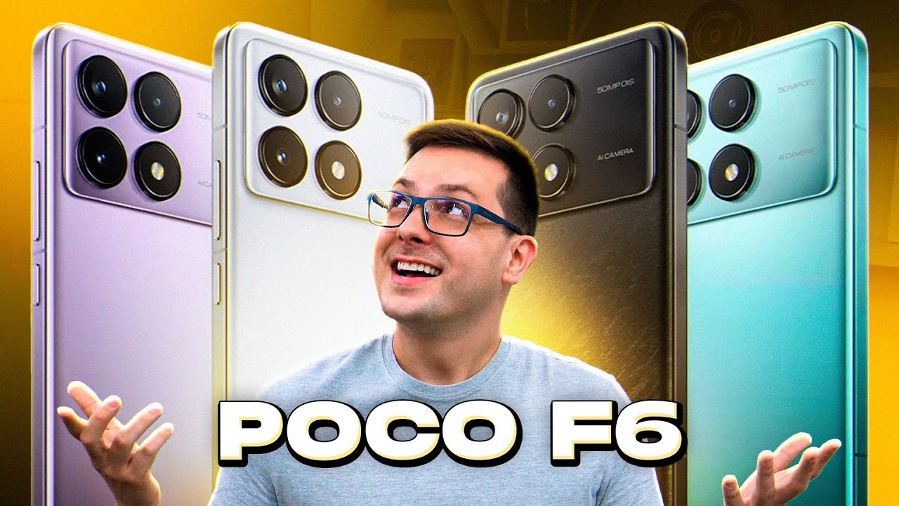 Que BRUTALIDADE! POCO F6 está de CAIR o QUEIXO! Agora SIM hein XIAOMI?