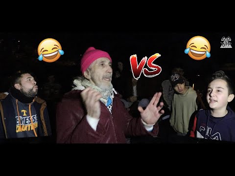 (ABUELO Y PADRE RAPEROS 😂) ECORAPER MIGUELITO vs CHAMPI KRM I BATALLÓN RISAS