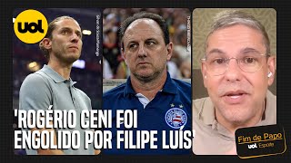 FLAMENGO: 'ROGÉRIO CENI FOI ENGOLIDO TATICAMENTE POR FILIPE LUÍS', DISPARA JOÃO GUILHERME