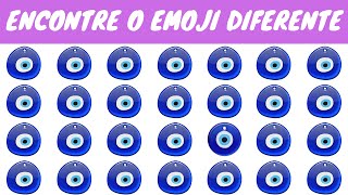 Encontre o emoji diferente nas imagens #8
