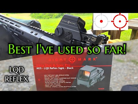 Sightmark Ultra Shot M-Spec Pro Review \u0026 Shoot Multi Reticle Reflex Red Dot Sight