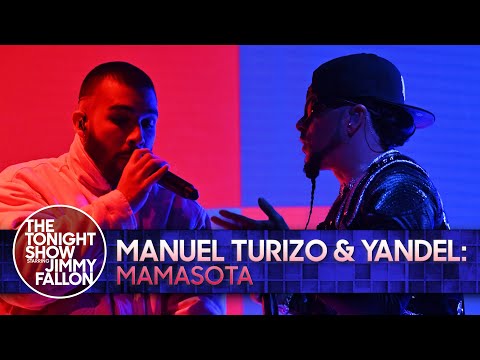 Manuel Turizo and Yandel: Mamasota | The Tonight Show Starring Jimmy Fallon