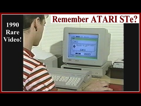 Did you ever own an ATARI STe COMPUTER?  home Gaming 1990, MIDI music, graphics, games PC