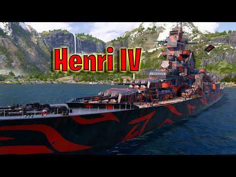 Meet The Henri IV! Legendary French Cruiser (World of Warships Legends)