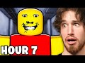 Surviving OVERNIGHT Against KILLER Roblox Dad