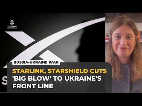 Starlink, Starshield cuts deal 'big blow' to Ukraine's front line, analyst says