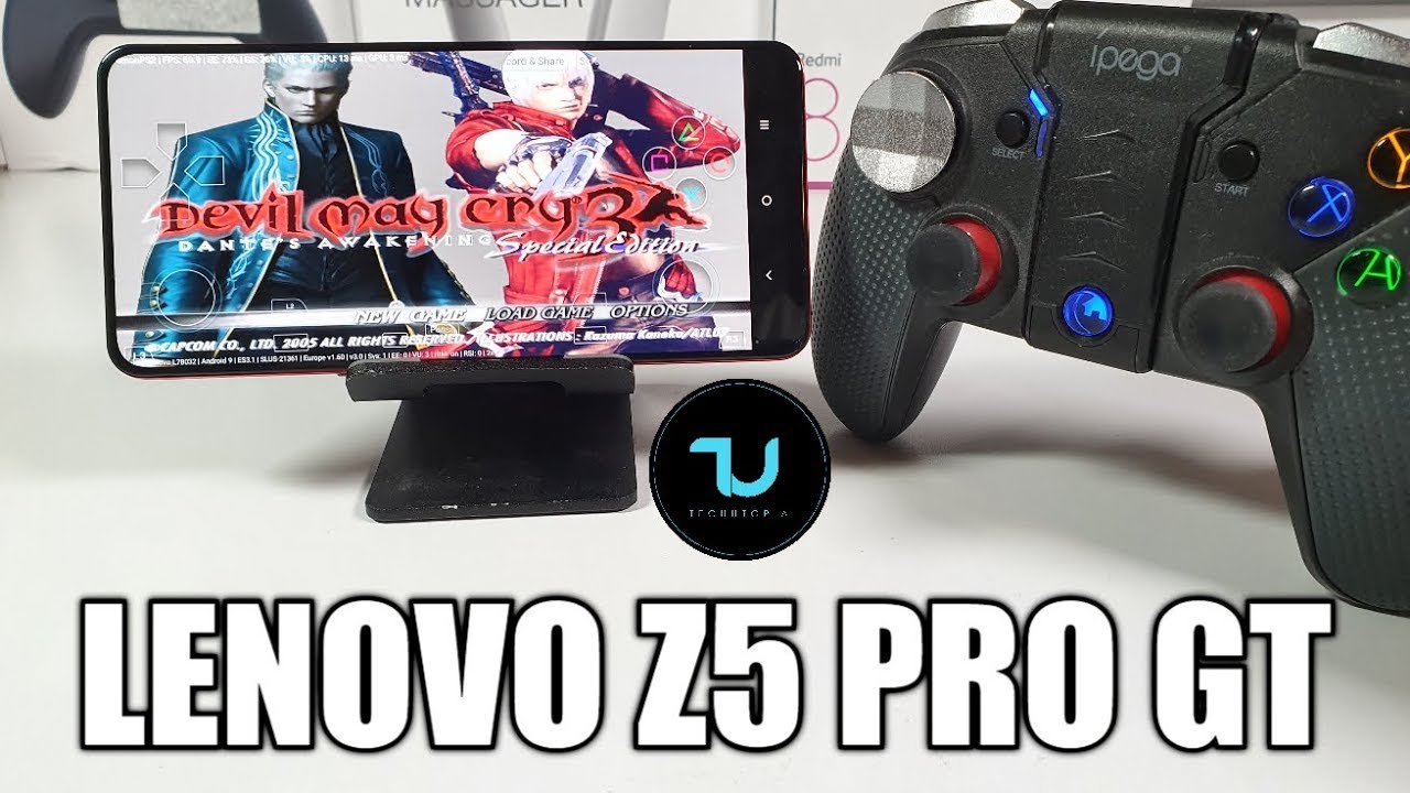 Lenovo Z5 Pro GT DamonPS2 Pro test/PS2 games emulator! Snapdragon 855 gaming test