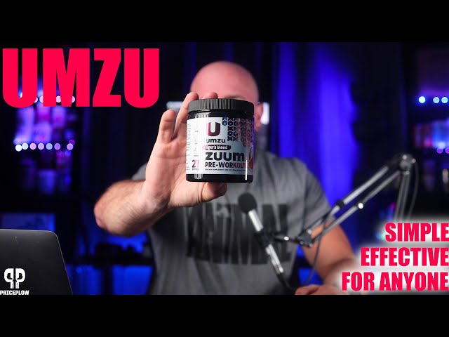 UMZU ZUUM?! Naturally-Sweetened Pre-Workout with Nitrosigine!