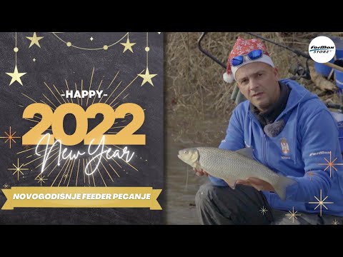 Novogodišnje feeder pecanje na Drini / UŽIVO SA VODE