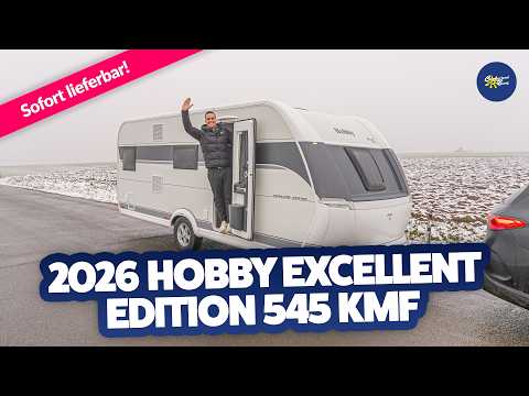 JETZT NEU!😍 2026 Hobby Excellent Edition 545 KMF | Caravan | Test & Kaufberatung - Camperland Bong