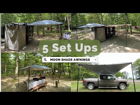 5 Ways to set up your Moon Shade Awning  [+ Discount]