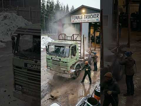 Thumbnail for We Found This 1970s Scania Timber Truck Abandoned Deep in a Nordic Forest! 😱 #femaletrucker