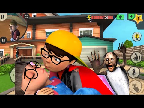 Scary Robber Home Clash 3D FUN and Funny game Animation VIDEO Gameplay Prank Part 15