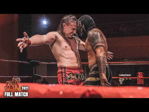 Fast Time Moodo vs. Senza Volto | Unlimited Wrestling FireWall 2021