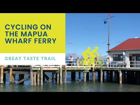 Rabbit Island ferry to Mapua Wharf on the Great Taste Trail from Nelson
