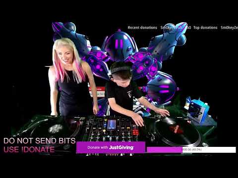 DJ PULSAR & AMBER D - FUNDRAISER FOR IAN RUSSELL // Subscriber Perks! // !donate !gigs // TEAM BRISK