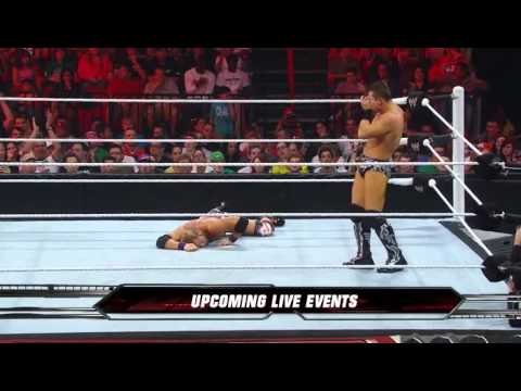 The Miz vs Zack Ryder - WWE Raw 4/2/12