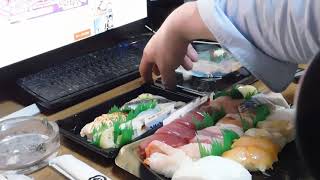 はなたやん　くら寿司　2000円チャレンジ