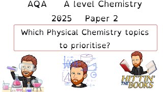 Physical Chemistry Topics Most Likely to Appear on AQA Paper 2 | A Level Chemistry 2025