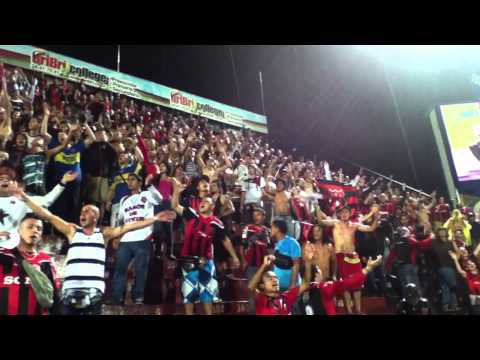 "Liga Deportiva Alajuelense 3 - 1 Pérez Zeledón - Con la Gloriosa #12" Barra: La 12 &bull; Club: Alajuelense