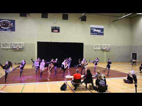 University of Manchester Dance Society Advanced Jazz Team 2014/15 at Sunderland Dance Competition