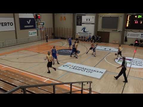 Läntinen alue A-pojat I div BCNokia-PälkäneenLujaLukko 81-76 190323