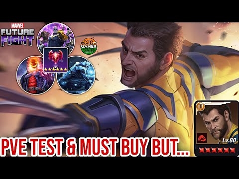 😯 Wolverine Lv.80 Testing & New Uniform Must Buy But... | Marvel Future Fight
