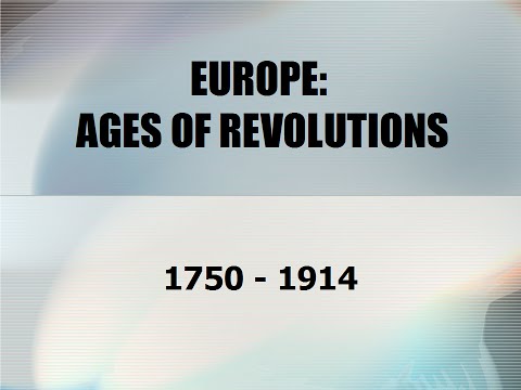 2016-04-25: Economic Revolutions in Europe