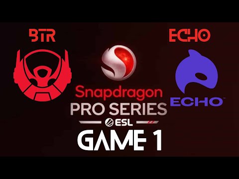 BTR VS ECHO GAME 1 | UPPER BRACKET QUARTER FINALS|#MLBB #ESL #SNAPDRAGONPROSERIES #ECHOPROUD #BTRWIN