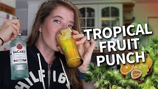 TROPICAL FRUIT PUNCH | Cocktail