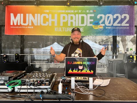 DJ James Munich - LIVE DJ SET - GAY PRIDE MUNICH 2023