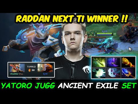 Yatoro Juggernaut New Immortal Set Ancient Exile MODE Tspirit RADDAN !!!
