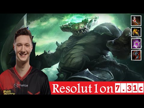 [DOTA 2] Resolut1on the UNDERLORD [OFFLANE] [7.31c]