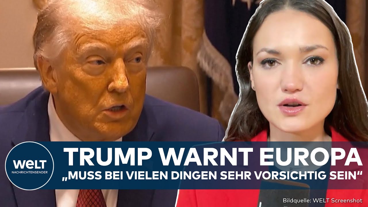 USA: Donnerschlag! Trump warnt EU! US-Präsident sieht Verlässlichkeit von Europa wackeln