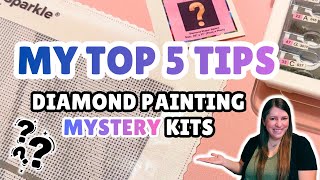 My Top 5 Tips & Tricks for Mystery Diamond Painting Kits
